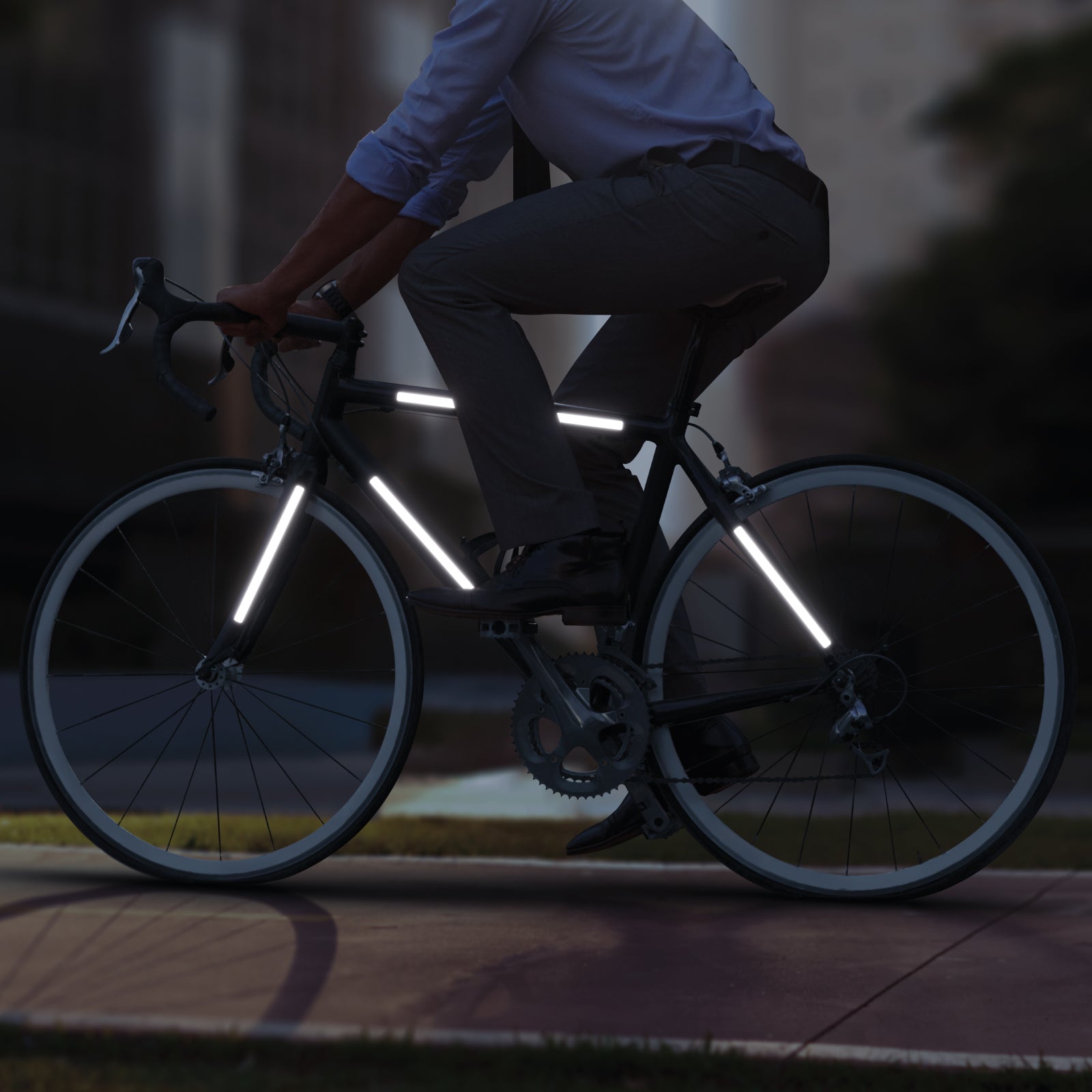 Bandes réfléchissantes durables pour vélo, 12 pièces/ensemble,  accrocheuses, résistantes à l'usure, pour roues de vélo, Film réflecteur  d'avertissement de sécurité nocturne – les meilleurs produits dans la  boutique en ligne Joom Geek